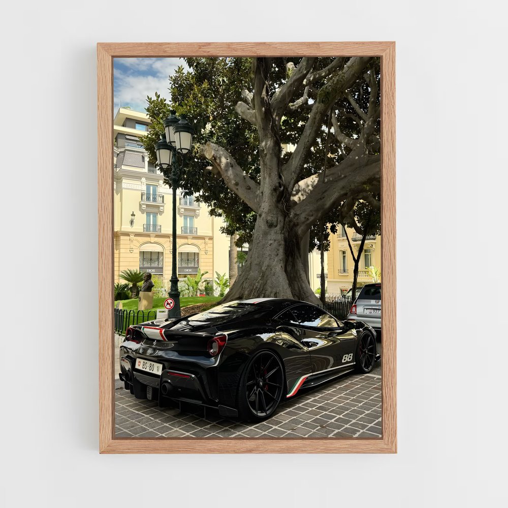 Poster Lambo sous l'Arbre – affiche Ferrari (vue 4)